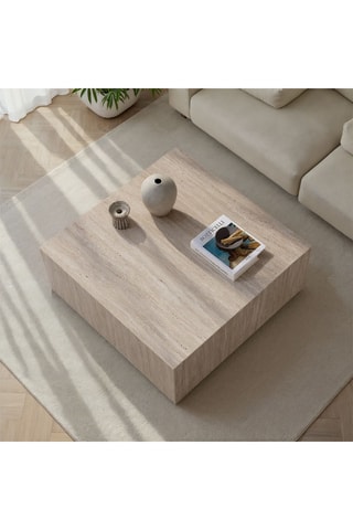 Table basse - 90 x 35 x 90 cm