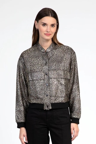 Bomberjack - Beige en Zwart