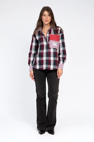 Blouse - Bordeauxrood