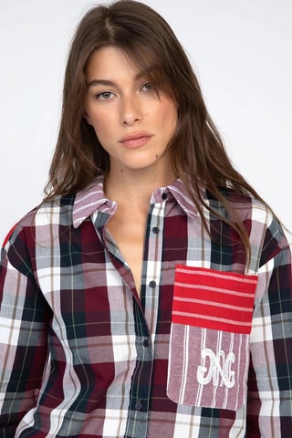 Blouse - Bordeauxrood