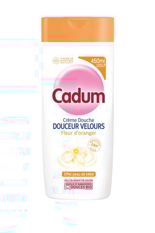Fluweelzachte Douchecrème met Oranjebloesem Cadum - 450 ml