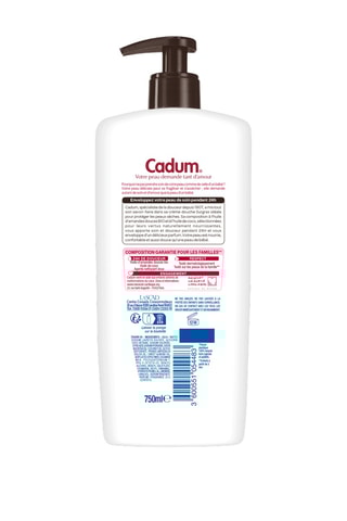 Crèmedouche Surgras Cadum - Droge Huid - 750 ml