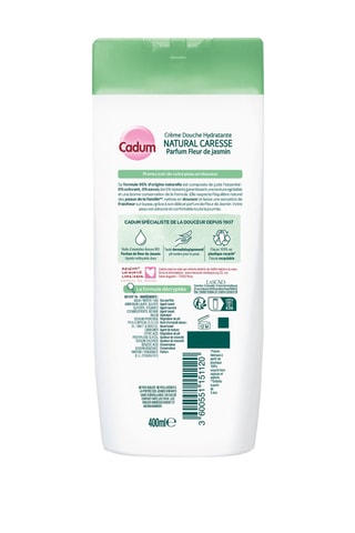 Crèmedouche Natural Caresse Cadum Jasmijnbloem - 400 ml