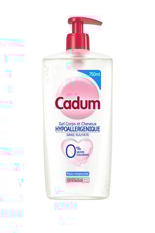 Hypoallergene Douchegel Cadum - Alle huidtypes - 750 ml