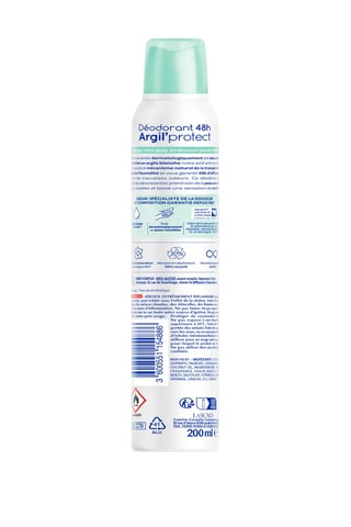 Deodorant Argil’protect Katoen - Geschikt voor de gevoelige huid - 200 ml