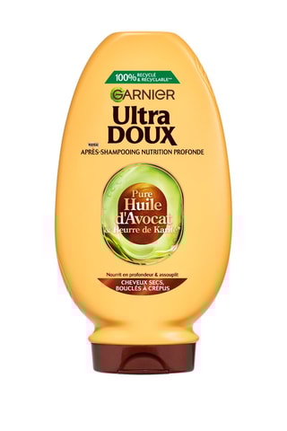Conditioner Avocado-olie en Karité-olie Ultra Doux - Droog, gekruld tot kroeshaar 250 ml