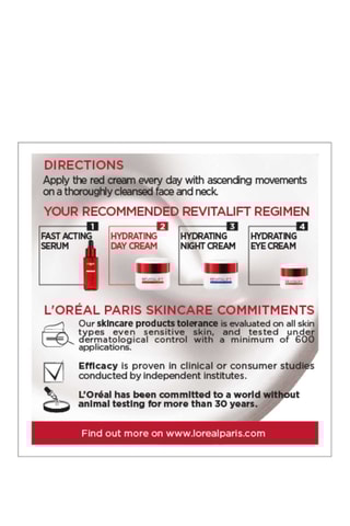 Tratamiento hidratante de día Revitalift - 50 ml