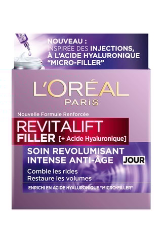 Tratamiento de día voluminizador antiarrugas Revitalift Filler [+ Ácido Hialurónico] - 50 ml