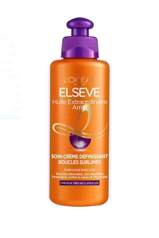 Tratamiento en crema con aceite extraordinario - Cabello seco y rizado - 200 ml