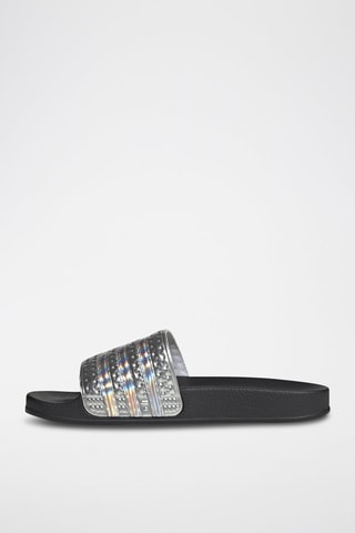 Chinelos Adilette - Prateado