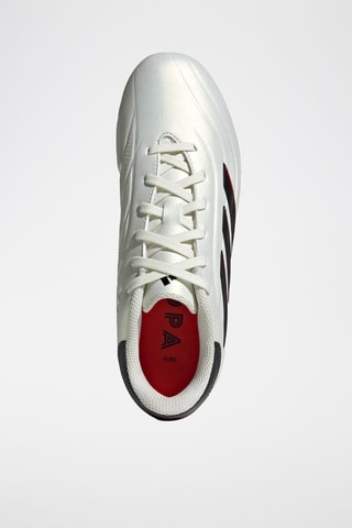 Chaussures de football Copa Pure 2 League Fg - Blanc, noir et rouge