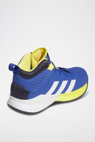 Chaussures de basketball Cross Em Up 5 K Wide - Bleu roi et vert citron