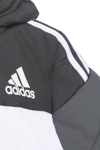 Doudoune à capuche - Gris clair et gris foncé