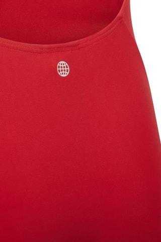 Maillot 1 pièce Yg Bos Suit Rouge et rose