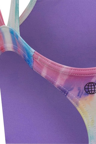 Maillot 1 pièce tie and dye Daisy Disney - Ciel et rose