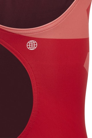 Maillot 1 pièce Yg Mh Suit Rouge et rose