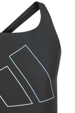 Maillot de bain 1 pièce Big Bars - Noir