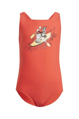Maillot 1 pièce Mickey et Dingo Disney - Rouge