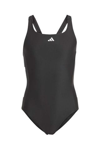 Maillot 1 pièce Cut 3-Stripes - Noir