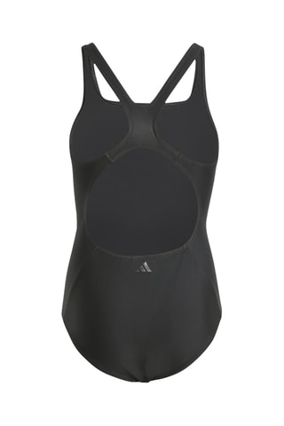 Maillot 1 pièce Performance Big Bars - Noir