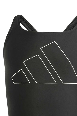 Maillot 1 pièce Performance Big Bars - Noir