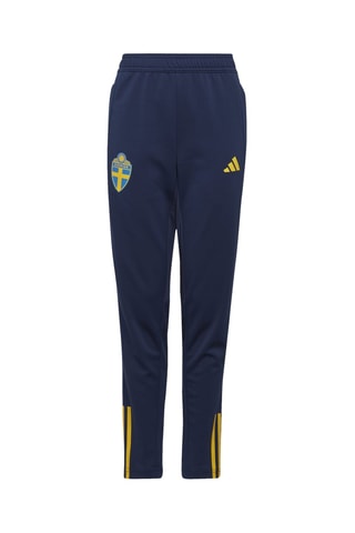 Pantalon de football Suède Tiro 23 - Bleu marine et jaune