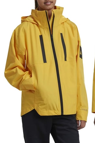 Veste à capuche Myshelter - Jaune