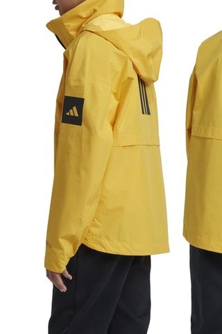 Veste à capuche Myshelter - Jaune