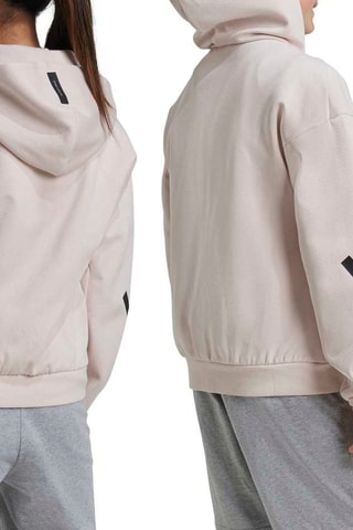 Veste de survêtement à capuche Z.N.E. - Rose poudré