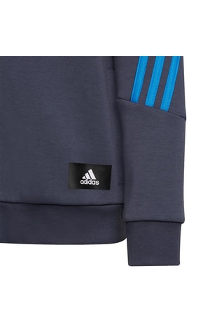 Veste à capuche Future Icons 3-Stripes - Gris-bleu