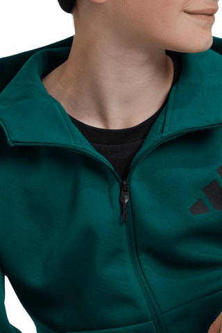 Veste de survêtement à capuche Z.N.E. - Vert