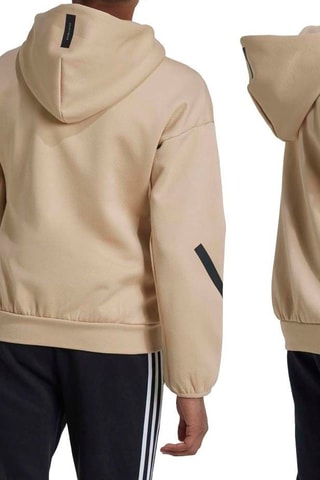 Veste de survêtement à capuche Z.N.E. - Beige