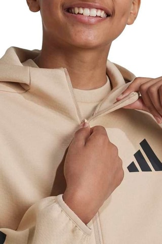 Veste de survêtement à capuche Z.N.E. - Beige