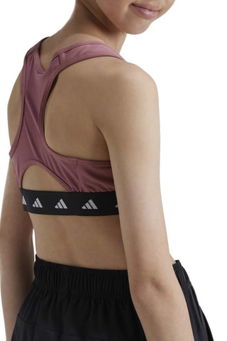 Brassière de sport Power React - Vieux rose