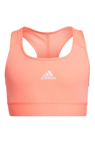 Brassière de sport Powerre - Corail et blanc
