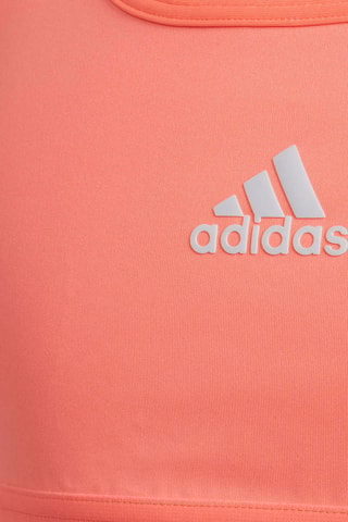 Brassière de sport Powerre - Corail et blanc