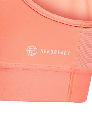 Brassière de sport Powerre - Corail et blanc