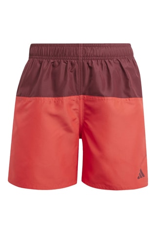 Short de bain Colorblock - Rouge