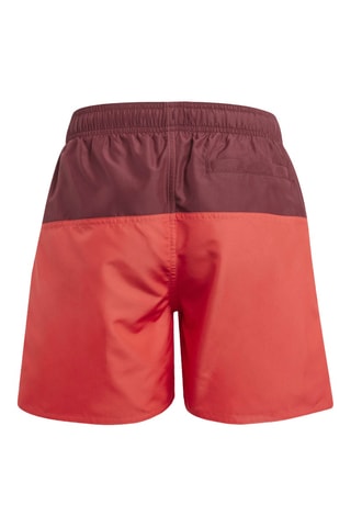 Short de bain Colorblock - Rouge