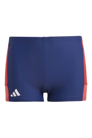 Boxer de bain Colorblock - Bleu foncé