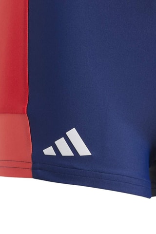 Boxer de bain Colorblock - Bleu foncé