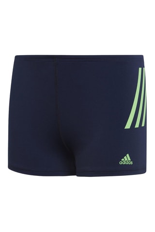 Boxer de natation PRO BX - Bleu marine et vert fluo