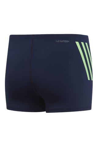 Boxer de natation PRO BX - Bleu marine et vert fluo