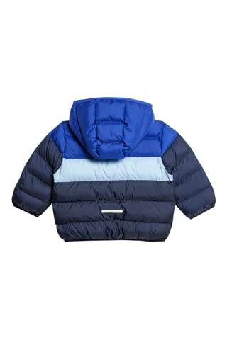 Doudoune à capuche - Bleu