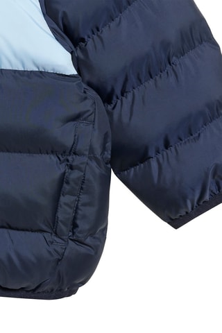 Doudoune à capuche - Bleu