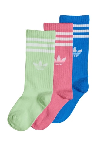 3 paires de chaussettes - Vert et rose