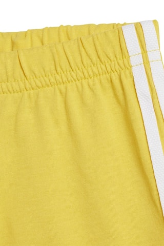 T-shirt et short Trefoil - Blanc et jaune