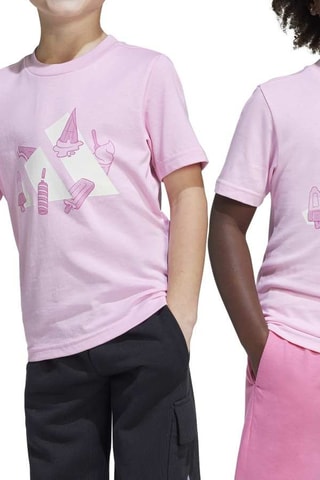 T-shirt LK L Icee - Rose