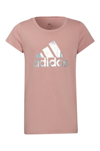 T-shirt Dance Metallic Print Rose