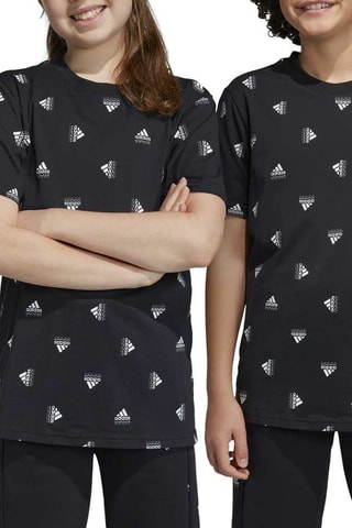 T-shirt standard Brand Love - Noir et blanc